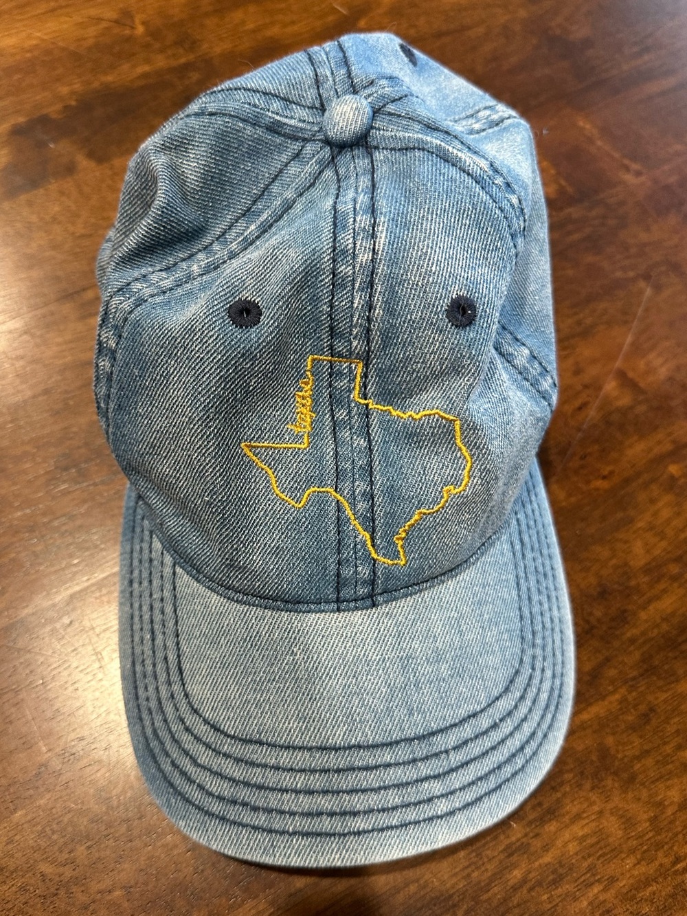 Texas Denim Dad Hat